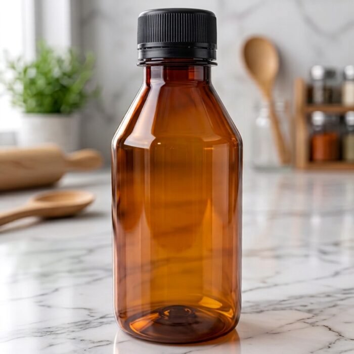 ENVASE PET LEVE 50ML ÁMBAR